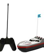 Suncon Barca cu telecomanda Alb-Gri 20 cm