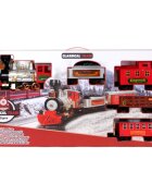 Suncon Locomotiva cu 4 vagoane si sina 35 piese