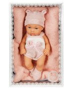 Sunman Bebelus cu paturica Baby So Lovely Roz 30 cm
