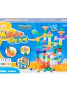 Sunman Joc de constructie Marble Race Game Cursa bilelor 73 piese
