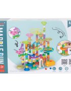 Sunman Joc de constructie Marble Run Cursa bilelor 150 piese
