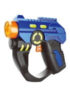 Sunman Pistol de jucarie cu lumini si sunete Space Patrol Albastru