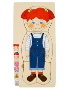 Sunman Puzzle din lemn Corpul Uman 4 x 7 piese