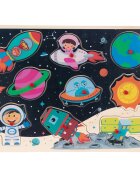 Sunman Puzzle din lemn Spatiul cosmic 9 piese
