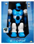Sunman Robot cu lumini si sunete Storm Brave Albastru 25 cm