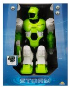 Sunman Robot cu lumini si sunete Storm Brave Verde 25 cm