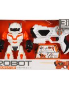 Sunman Robot interactiv 3 in 1 cu pistol Dominator