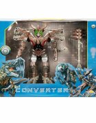 Sunman Robot transformabil in dinozaur Gri
