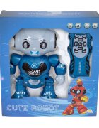 Sunman Robotel cu telecomanda care danseaza Cute Robot Albastru