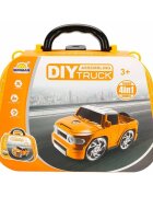 Sunman Set de constructie masini 4 in 1 Galben