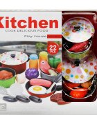 Sunman Set de gatit Little Chef 22 piese