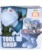 Sunman Set unelte de asamblare 2 in 1 Tool Shop Dinozaur Tyrannosaurus 45 piese