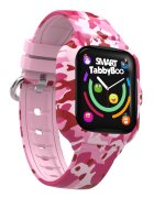 Tabby Boo Ceas smartwatch 4G GPS Camera HD Ecran 1.4 inch Camouflage Pink