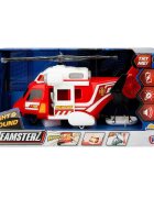 Teamsterz Elicopter de pompieri pentru salvare cu lumini si sunete