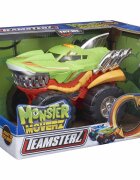Teamsterz Masinuta cu lumini si sunete Monster Moverz Robo Shark Verde