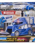 Teamsterz Set Camionul de comanda al politiei cu lumini si sunete