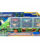 Teamsterz Transportator Dino cu masini si figurine Beast Machines