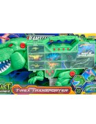 Teamsterz Transportator T-Rex cu masini si figurine Beast Machines