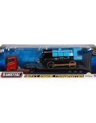 Teamsterz Transportor cu trenulet Rosu