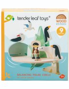 Tender Leaf Toys Aisberg plutitor din lemn 9 piese