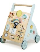Tender Leaf Toys Antemergator cu activitati din lemn premium