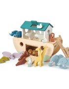 Tender Leaf Toys Arca lui Noe din lemn 25 piese