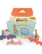 Tender Leaf Toys Arca lui Noe din lemn premium