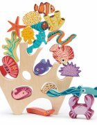 Tender Leaf Toys Asezare de corali din lemn 18 piese