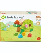 Tender Leaf Toys Broasca testoasa didactica din lemn 6 piese