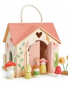 Tender Leaf Toys Cabana din lemn 24 piese