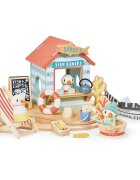 Tender Leaf Toys Coliba de pe plaja a lui Sandy din lemn premium