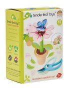 Tender Leaf Toys Floarea in ghiveci din lemn premium 15 piese