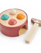 Tender Leaf Toys Jocul ciocanitoarei din lemn 6 piese
