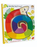 Tender Leaf Toys Sarpele colorat din lemn 13 piese