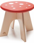 Tender Leaf Toys Scaun tip ciuperca din lemn Toadstool