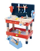 Tender Leaf Toys Set de joaca din lemn Atelier de lucru 19 piese