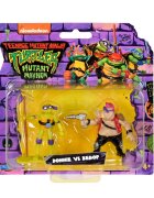 Testoasele Ninja Set 2 mini figurine Donnie Vs Bebop