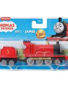 Thomas and Friends Locomotiva metalica cu vagon James JGF90