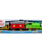 Thomas and Friends Locomotiva motorizata cu 2 vagoane Classic Percy JFH33