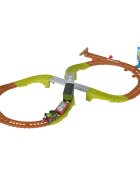 Thomas and Friends Set de joaca Trenulet cu circuit Whiffs Recycling Run JCY74