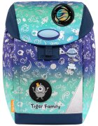 Tiger Family Ghiozdan neechipat Eggie motiv Space Things Go Green