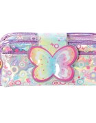 Tiger Family Penar dreptunghiular Fun Time 2 in 1 motiv Sparkling Butterfly