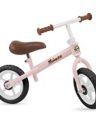 TOIMSA Bicicleta fara pedale Vintage 10 inch Roz