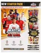 Topps Set cartosase New Starter Pack UEFA Match Attax 2024-2025
