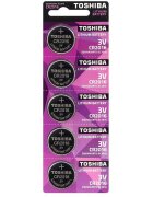 Toshiba Baterii CR 2016 5 buc