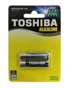 Toshiba Set 2 baterii alcaline R3 Blu Line AAA