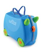 Trunki Valiza pentru copii Ride-On Terrance Albastru 46 cm