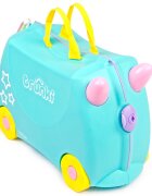 Trunki Valiza pentru copii Ride-On Una Unicorn Turcoaz 46 cm