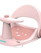 U-Grow Scaun de baie pentru bebelusi cu ghidon Roz