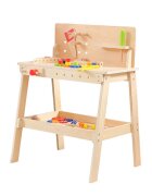 Viga Banc de lucru natur accesorizat